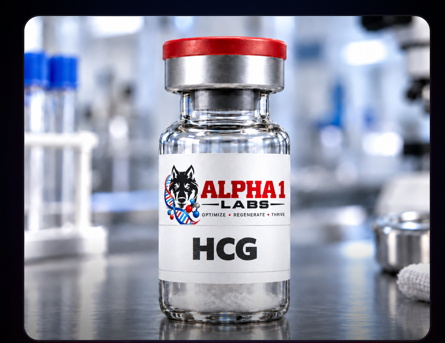 Alpha 1 Labs HCG Clinical Vial