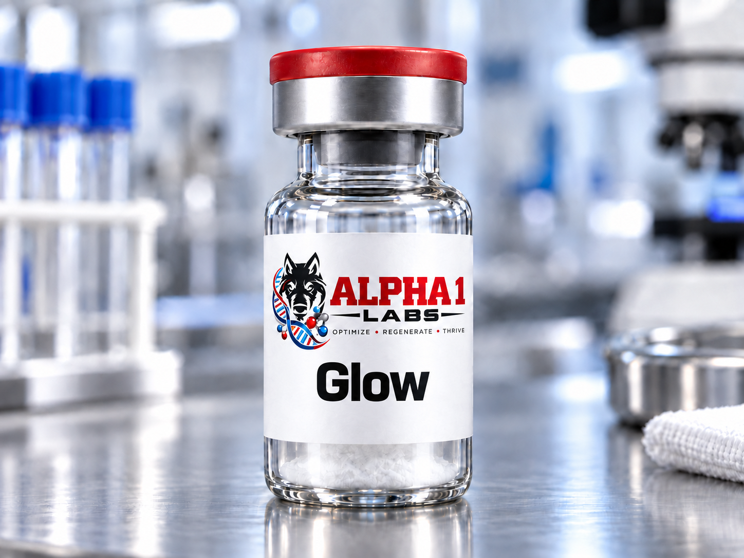 Alpha 1 Labs GLOW Clinical Vial