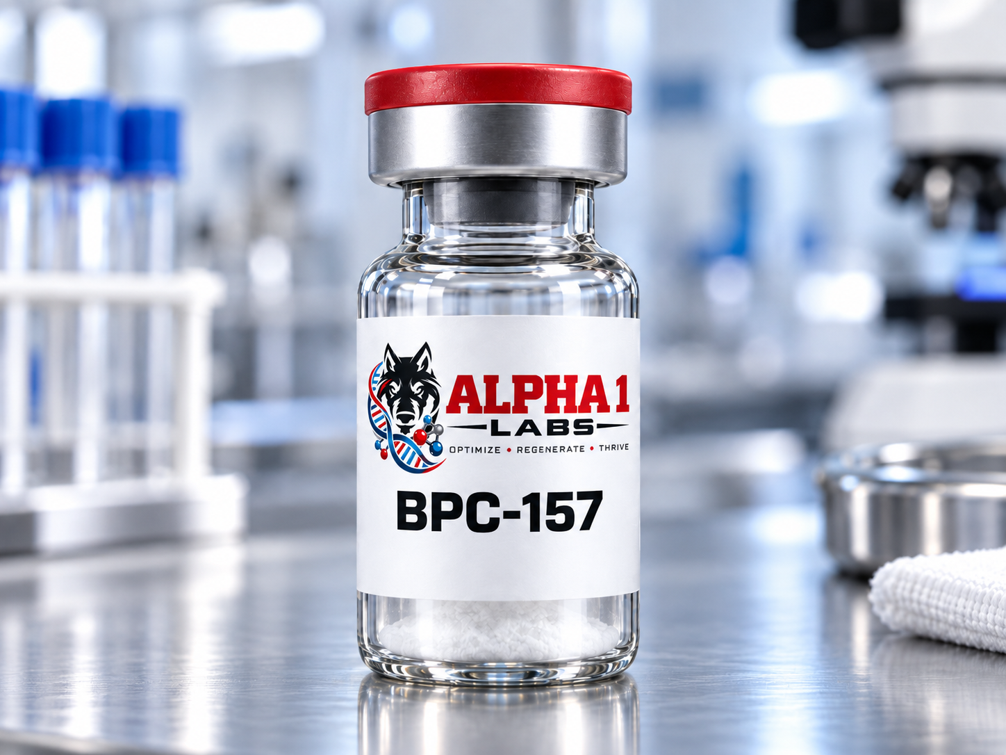Alpha 1 Labs BPC-157 Clinical Vial