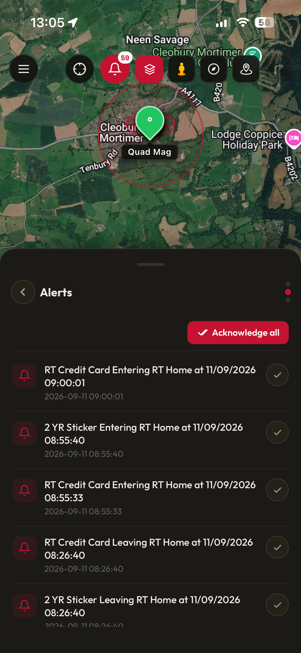 Instant Geofence & Boundary Alerts
