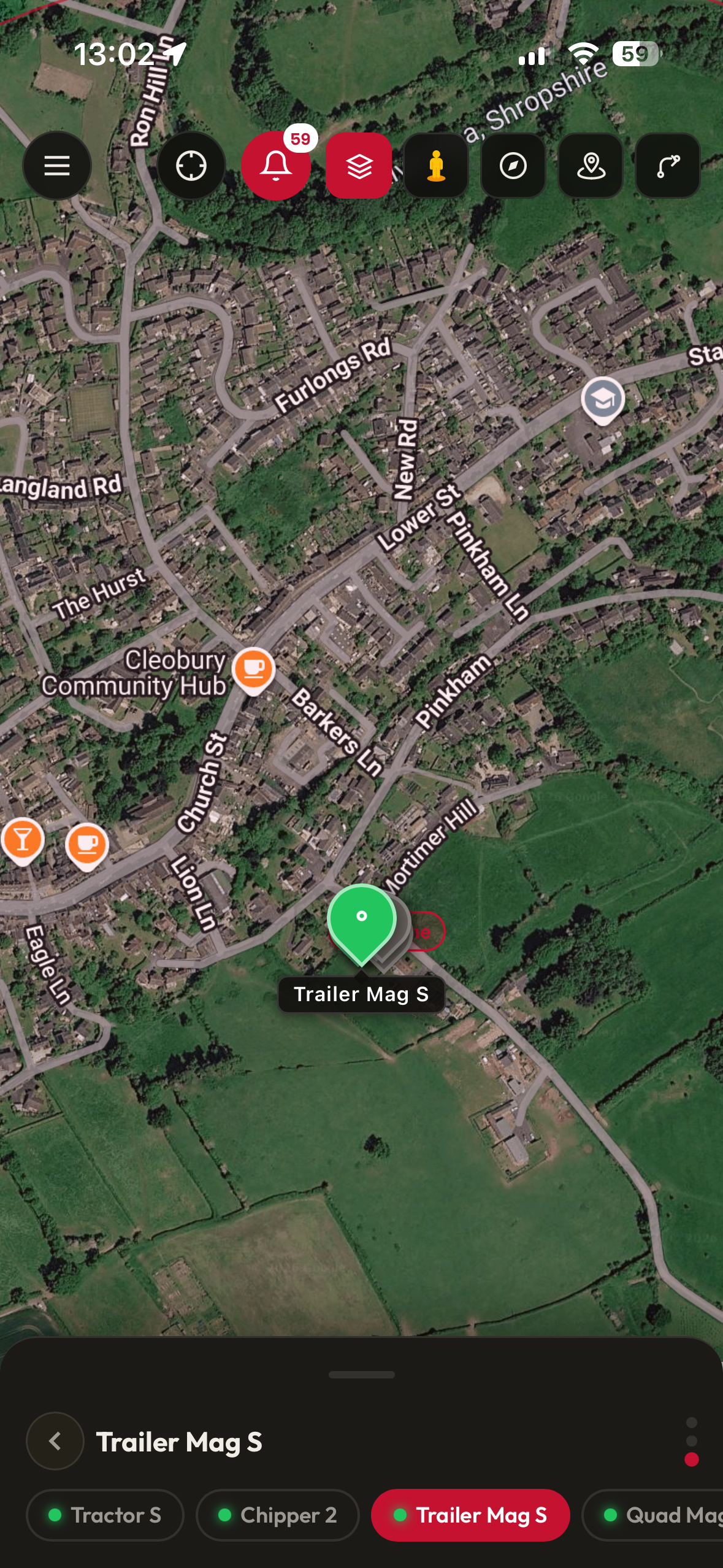 Live GPS Pinpoint Map