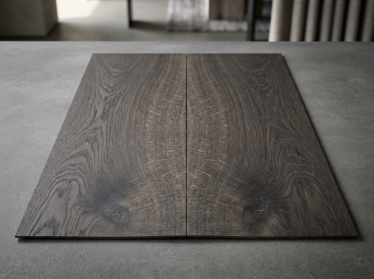 Smoked Oak veneer — Quercus Robur