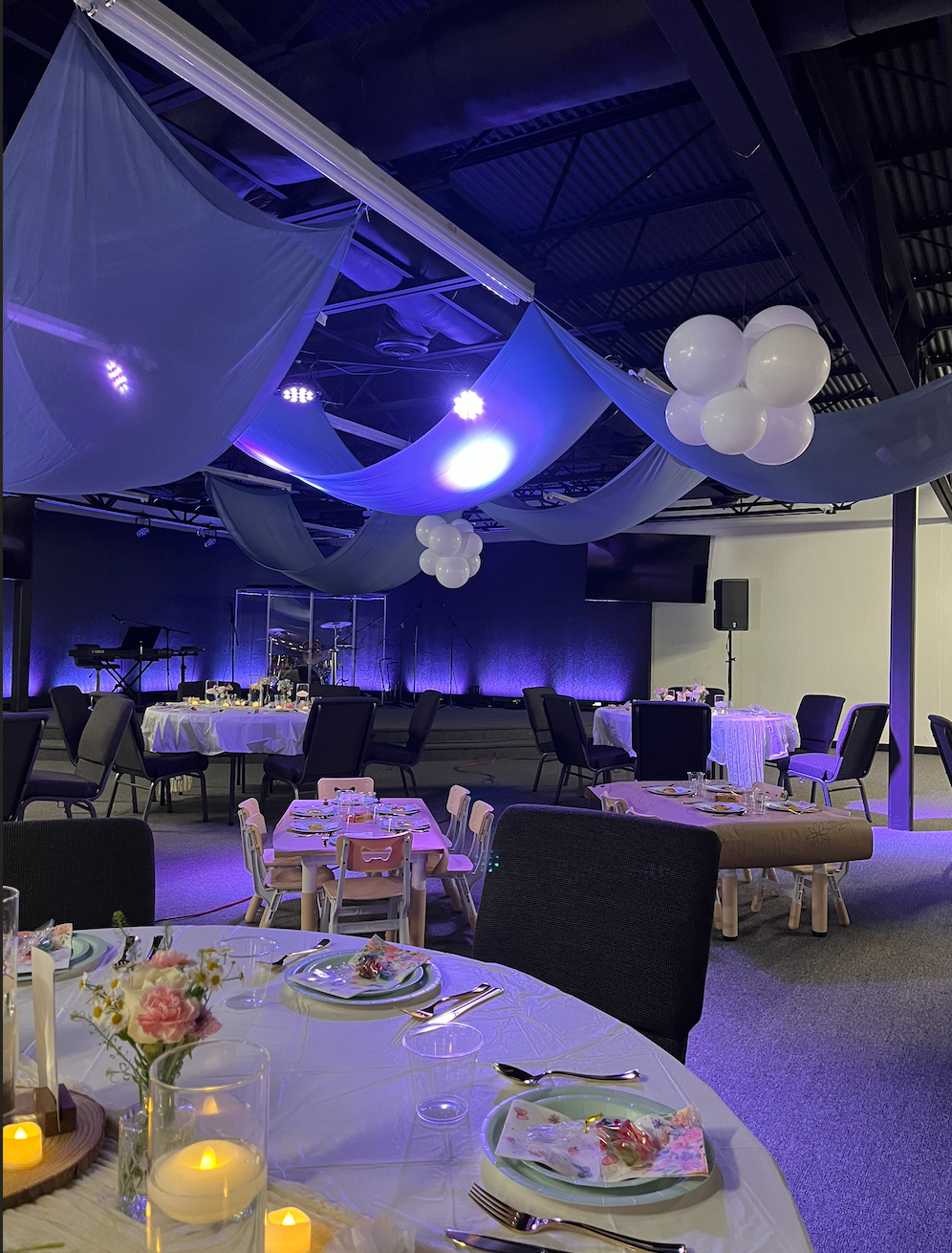 Canopy Ceiling Draping & Venue Transformation