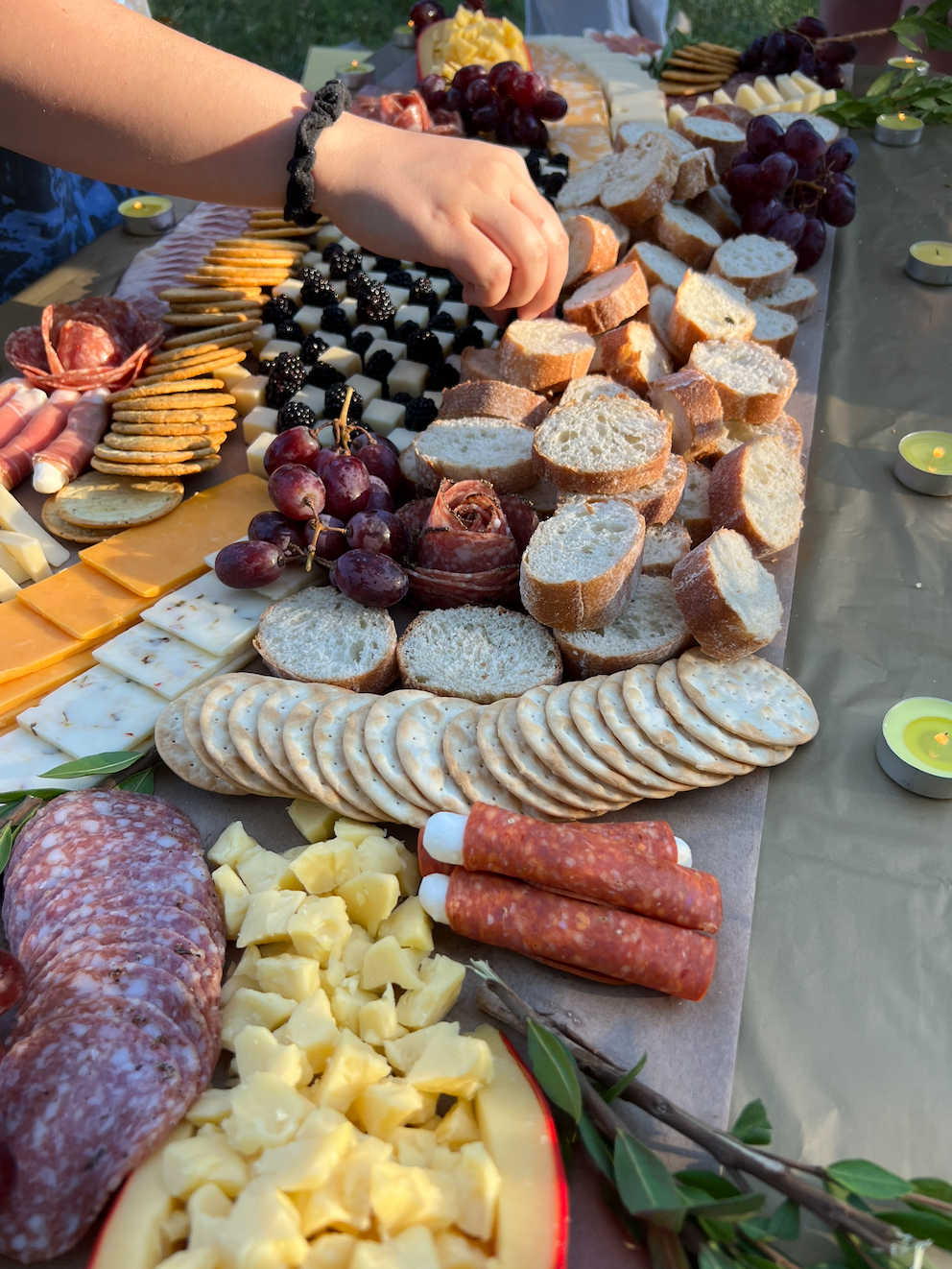 Artisan Outdoor Celebration Grazing Table