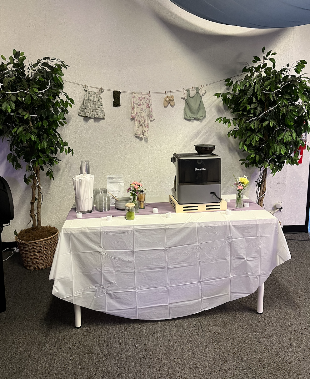 Baby Clothesline Espresso & Matcha Bar