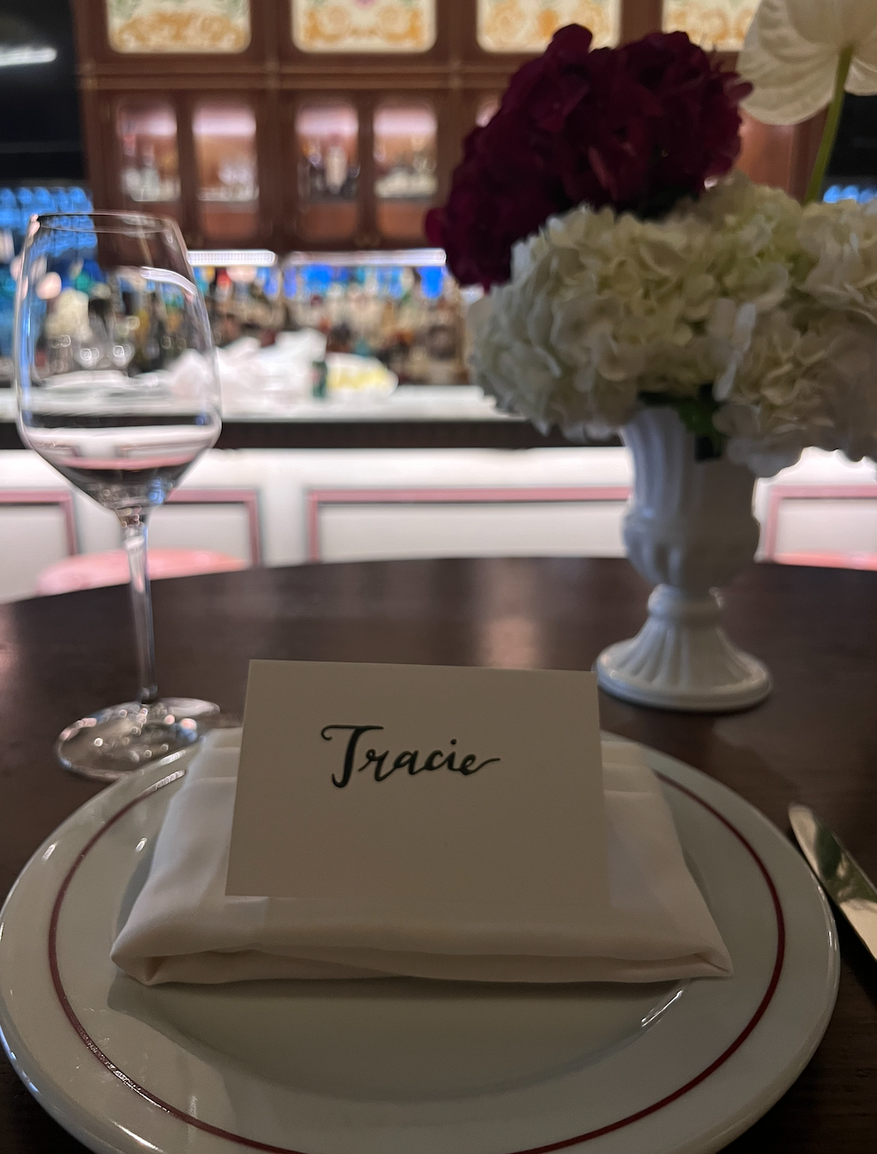 Tailored Table Styling & Calligraphy
