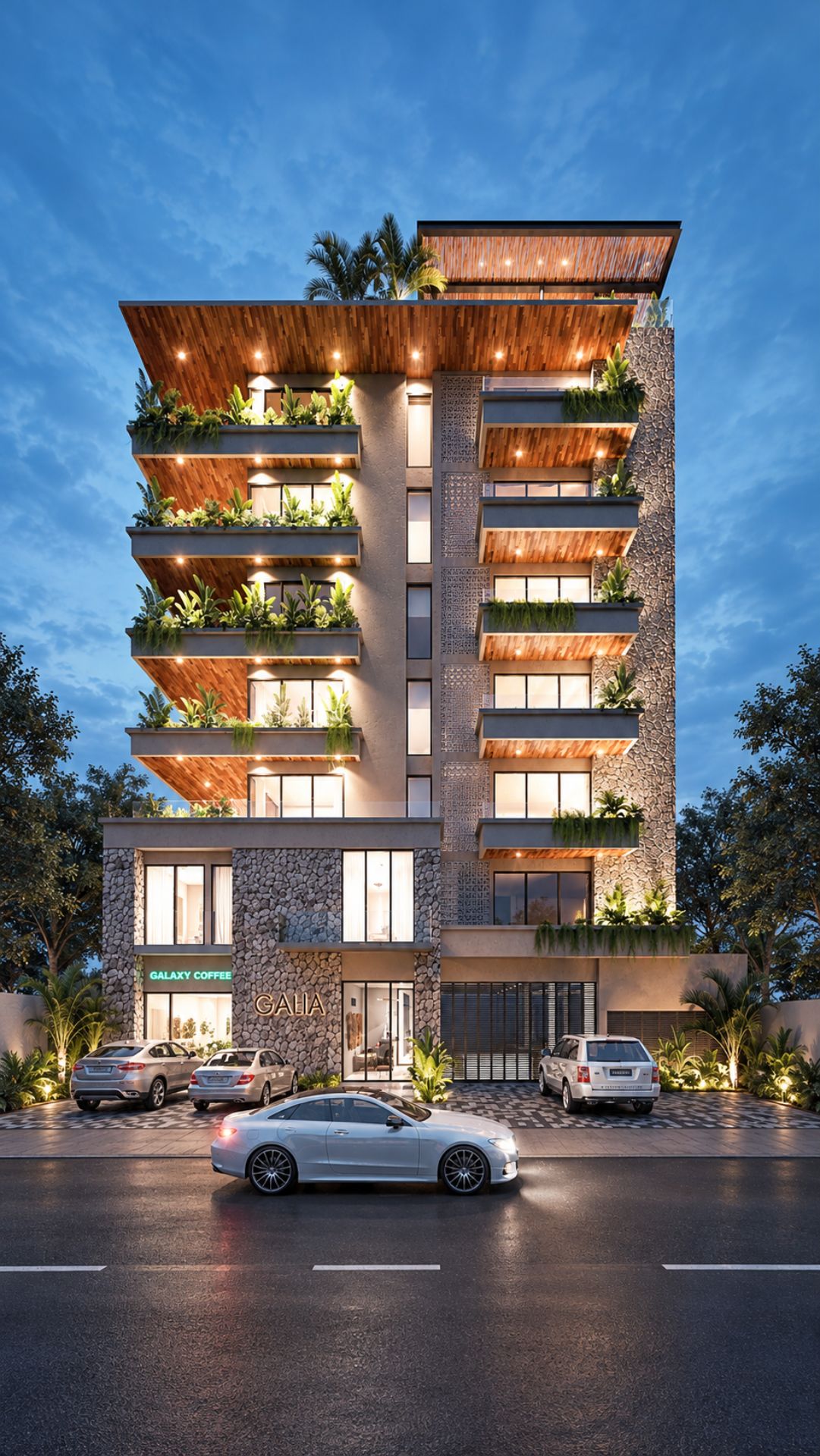 Desarrollo arquitectónico Galia en Quintana Roo diseñado por Único Architects