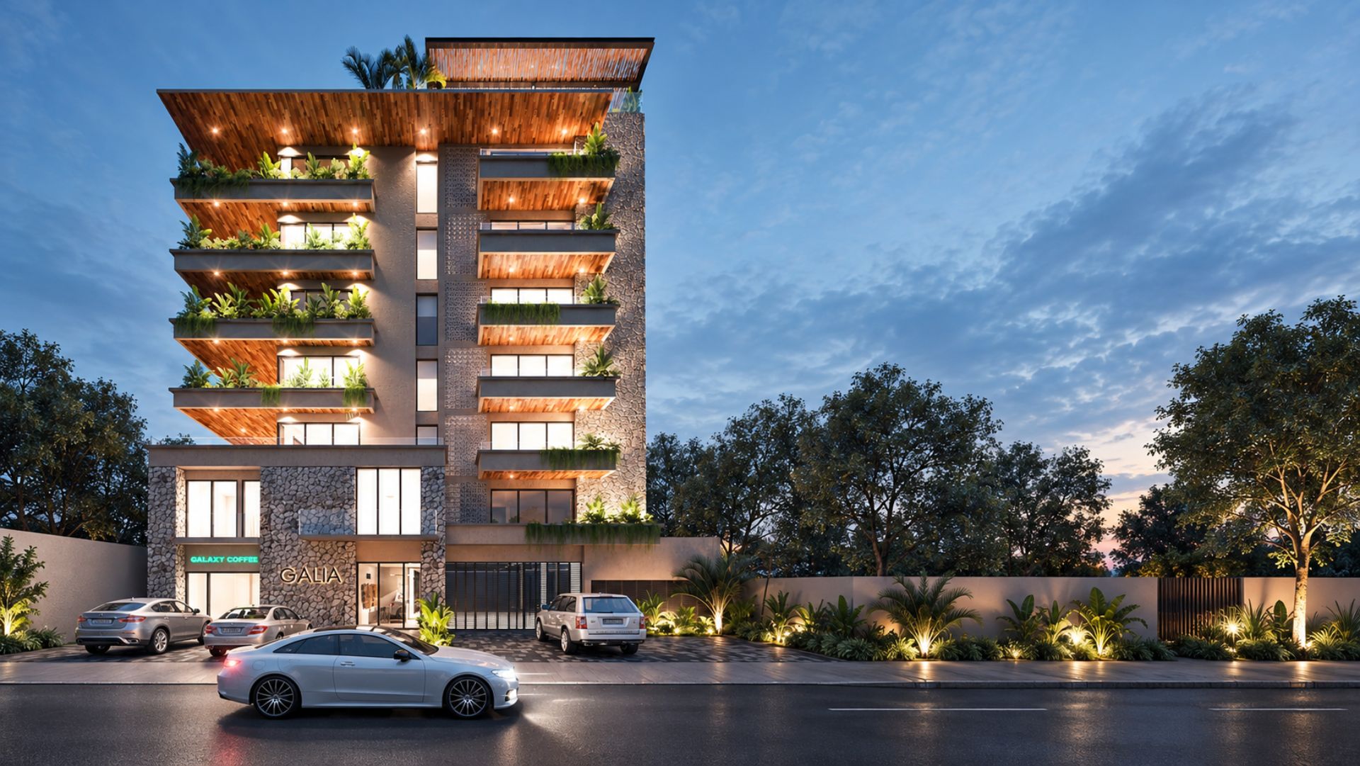 Desarrollo arquitectónico Galia en Quintana Roo diseñado por Único Architects