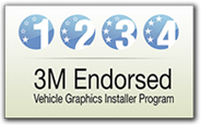 3M Endorsed Vehicle Graphics Installer badge