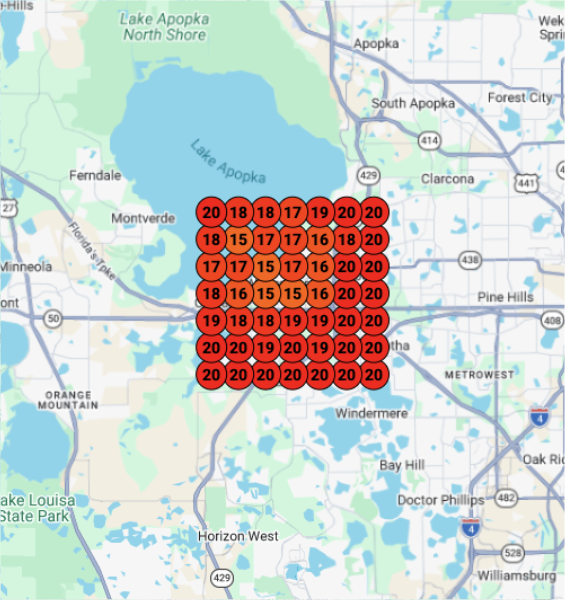 Geogrid before optimization — CPA Winter Garden