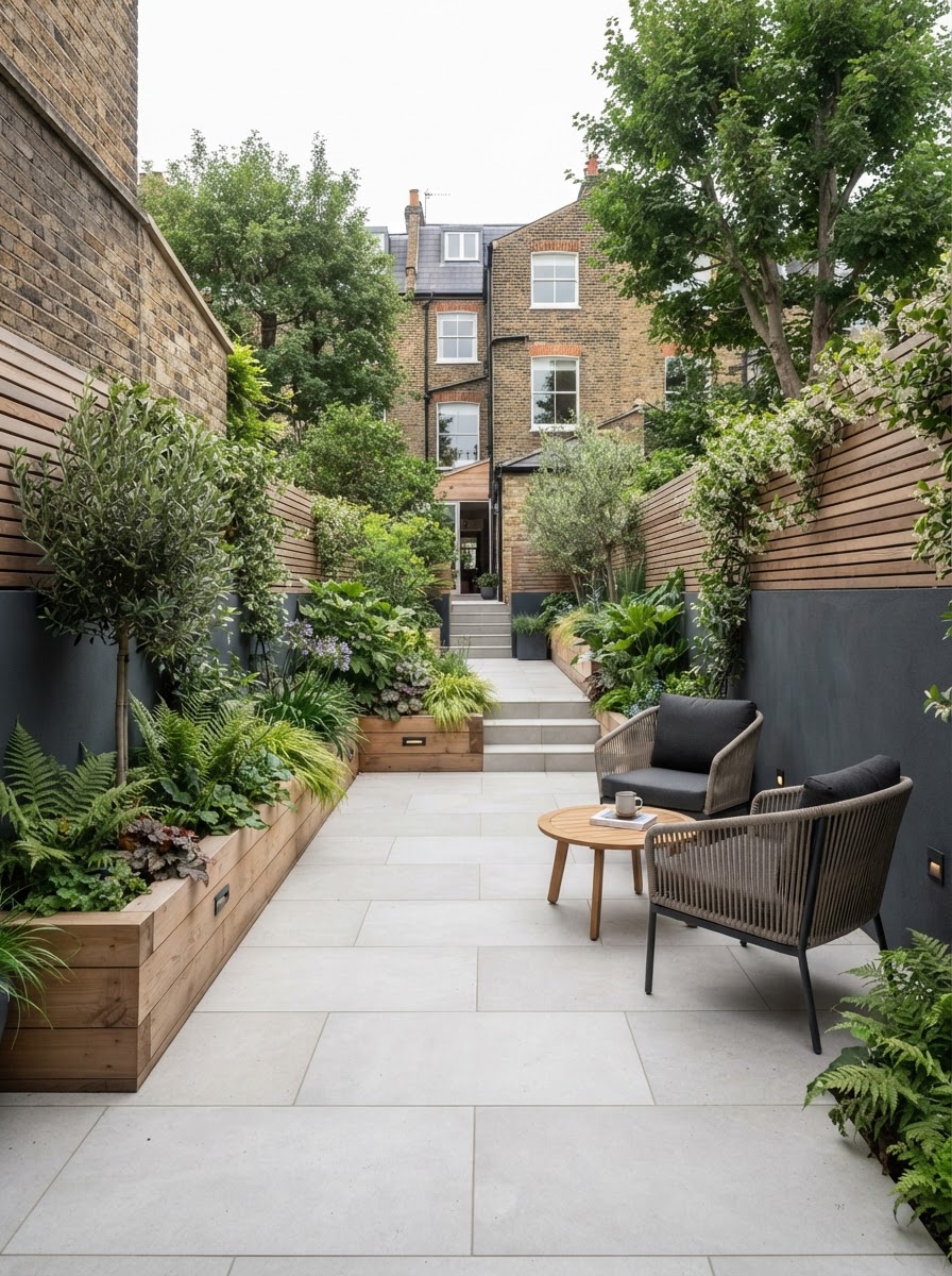 Small urban garden