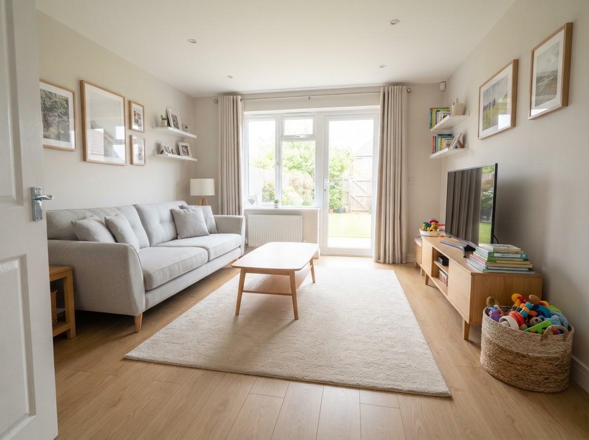 Family Living Room — after
