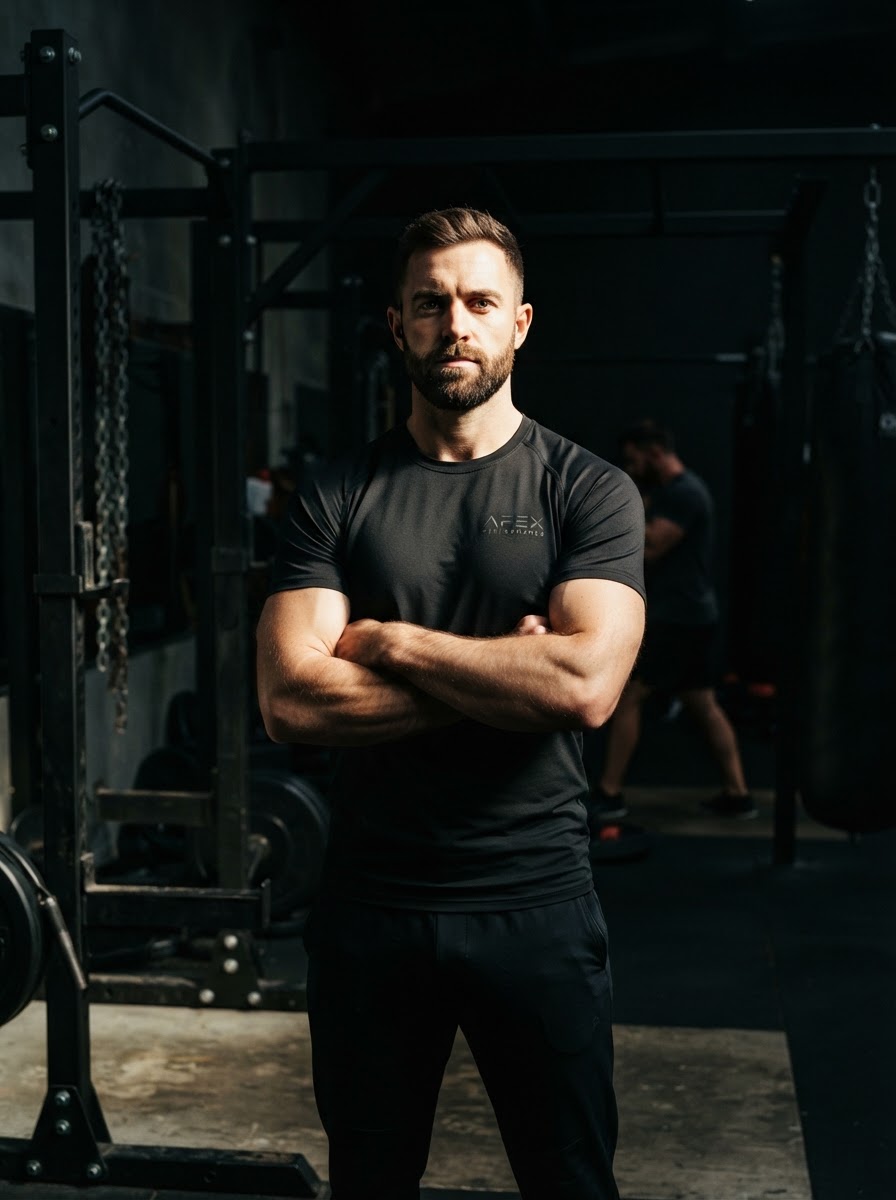 Portrait of the strength coach