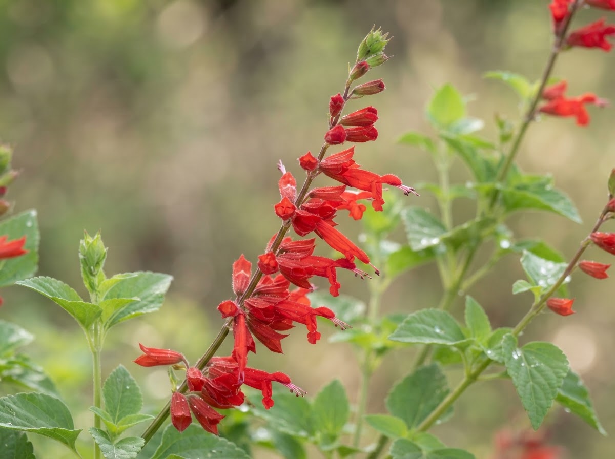 Scarlet Sage — Salvia coccinea