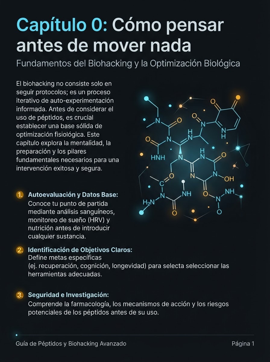 Página de la guía: Capítulo 0 sobre cómo pensar antes de mover nada