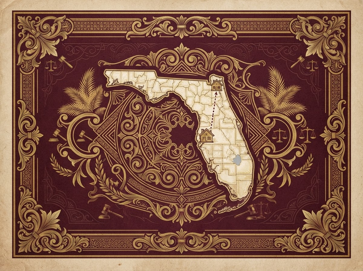 Can a Florida Divorce Court Divide Property in Another State?