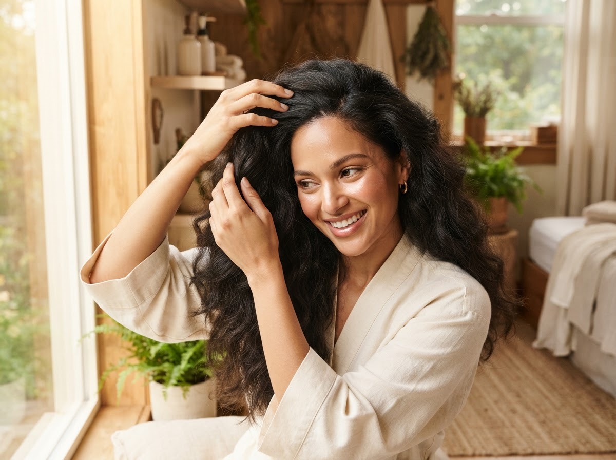Cuero cabelludo y cabello sano con Sadhu Girl