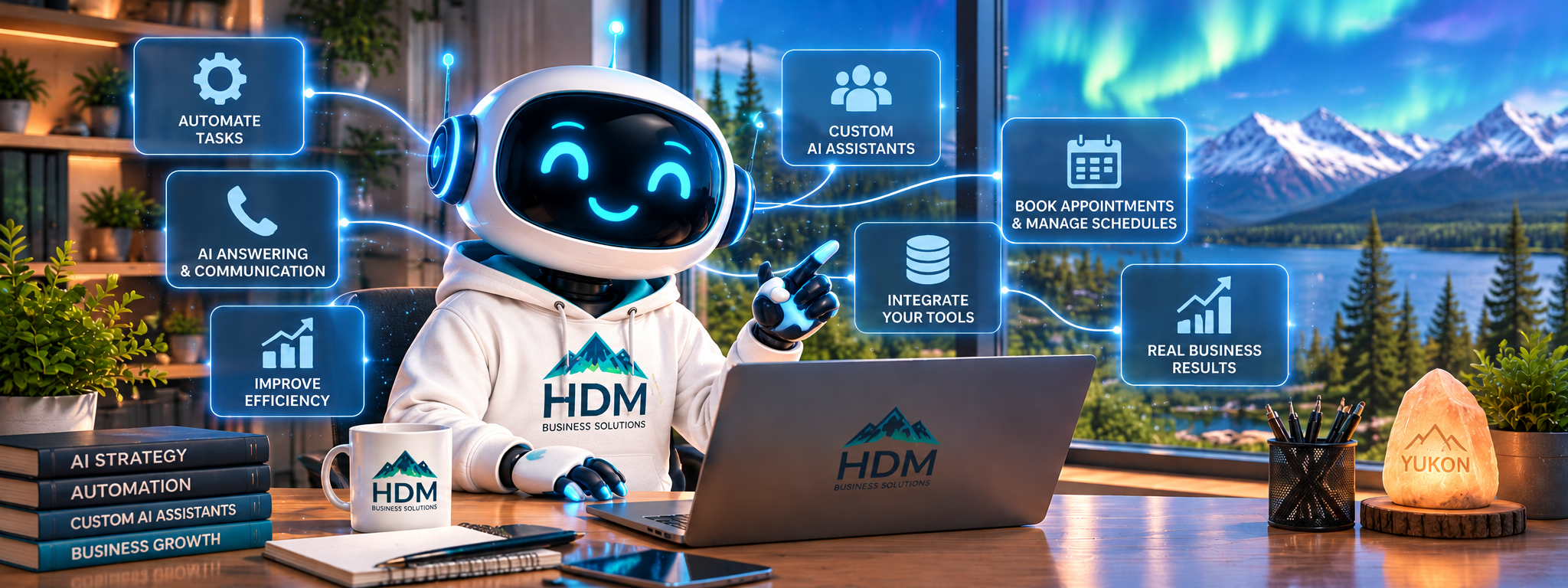 HDM Robot Mascot