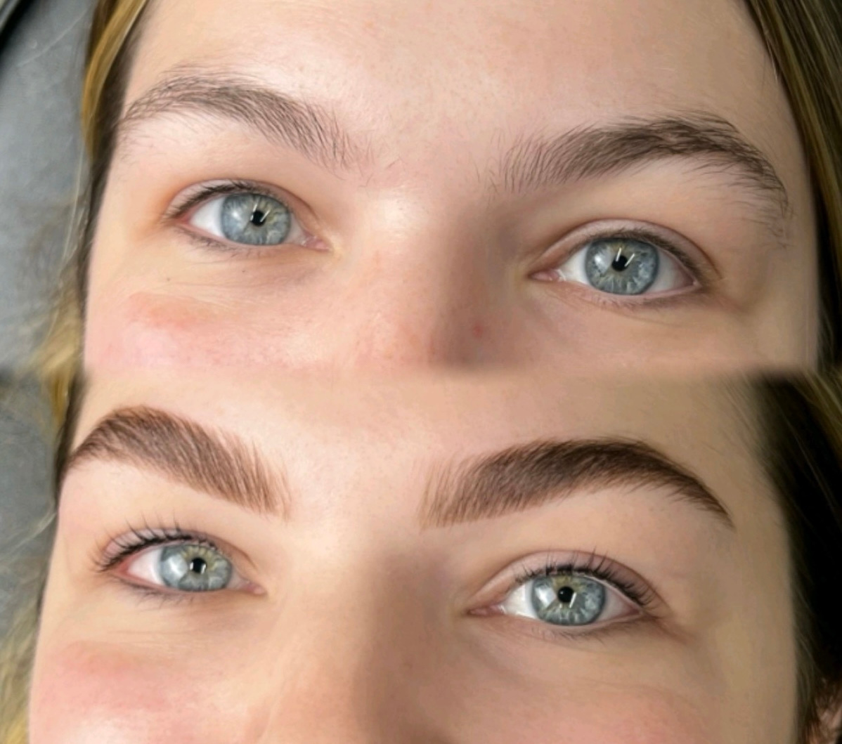 Happy Hour Before and After: Lash Lift & Tint plus Brow Lamination & Tint at Enhanced Beauty Bar