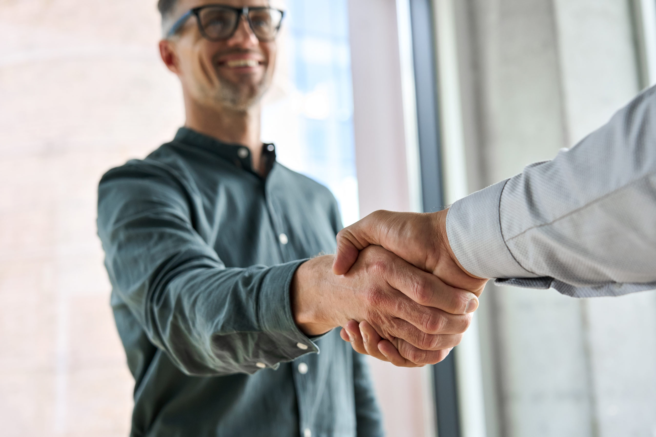 Admissions Handshake