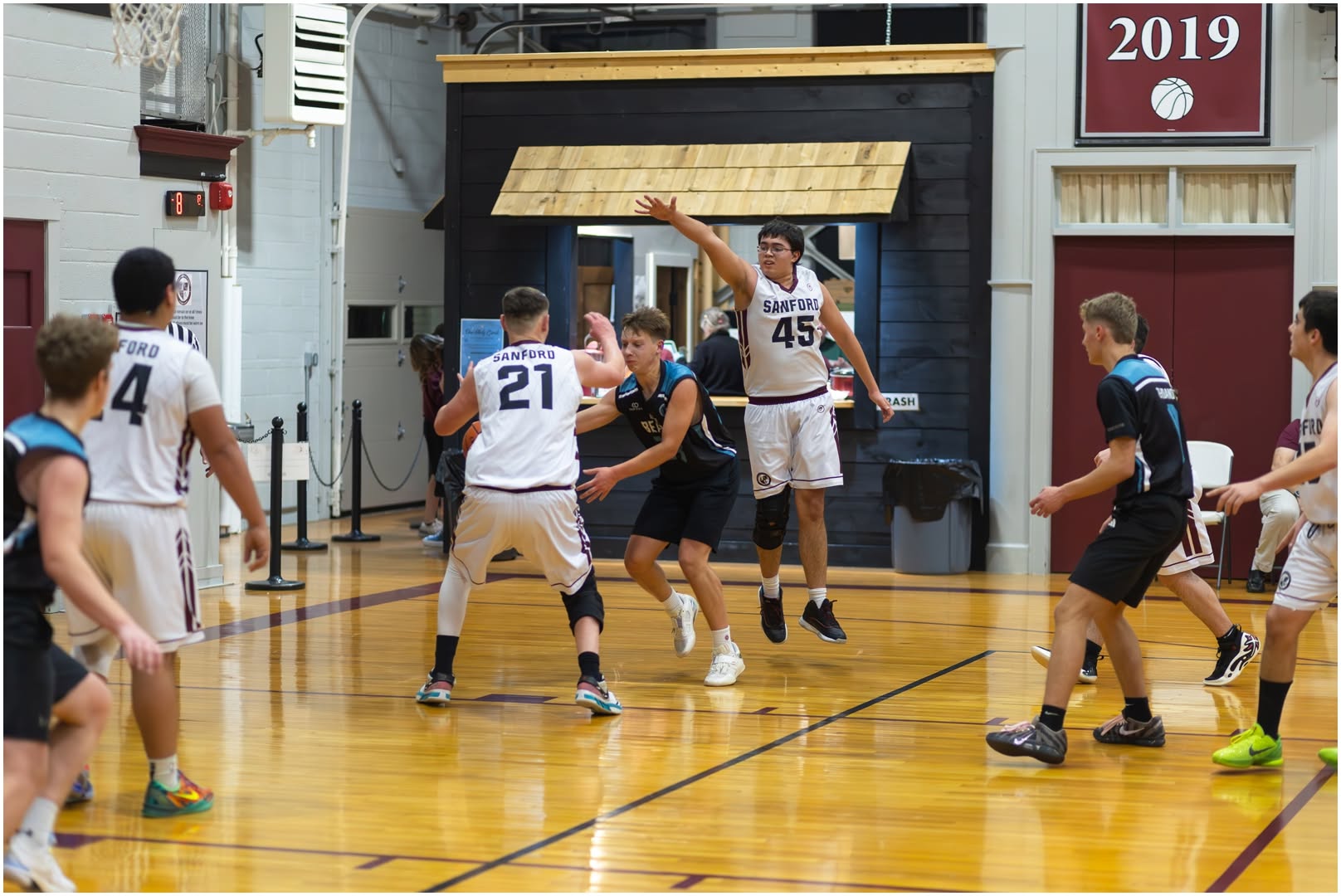 SCA Basketball Game Action 4