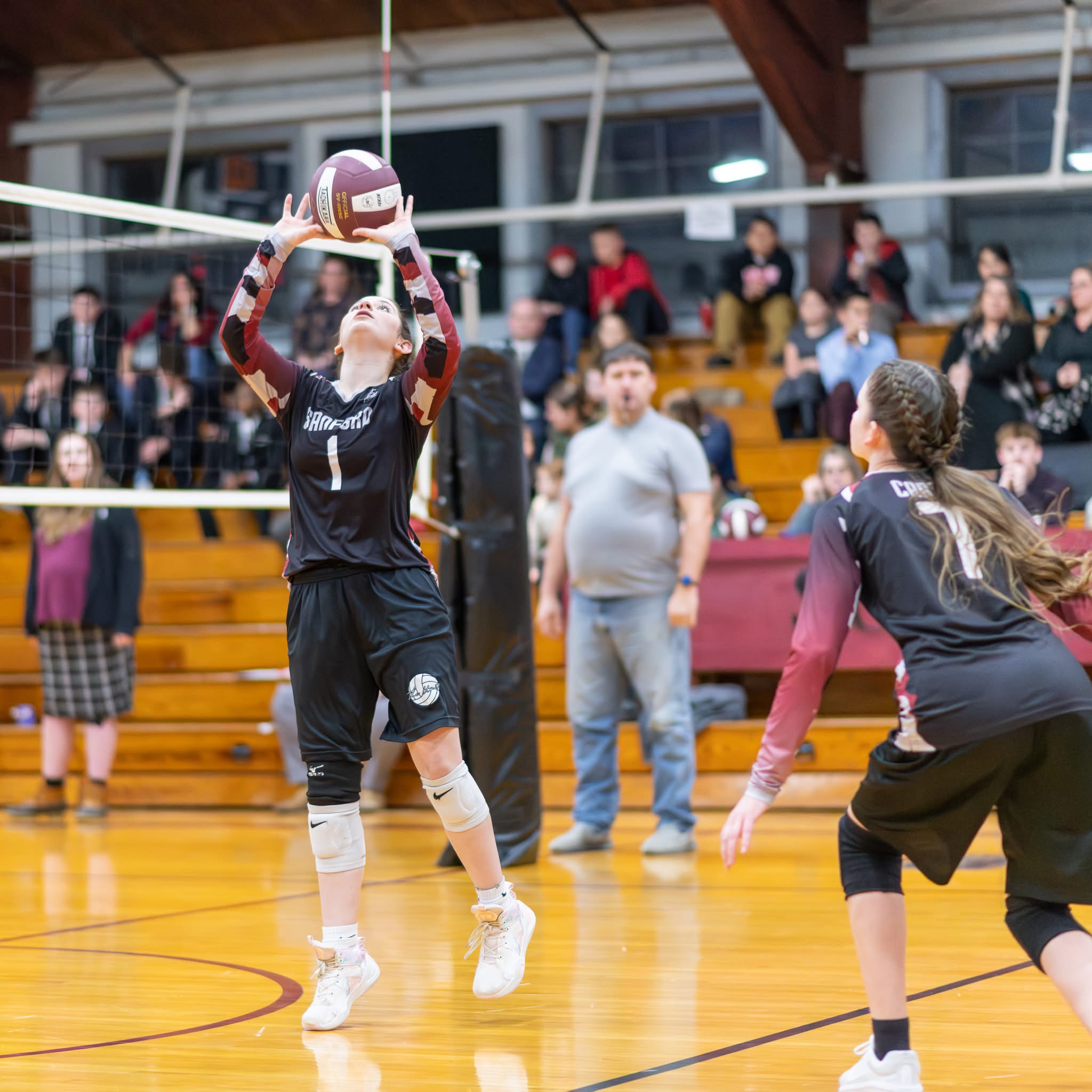 SCA Volleyball Game Action