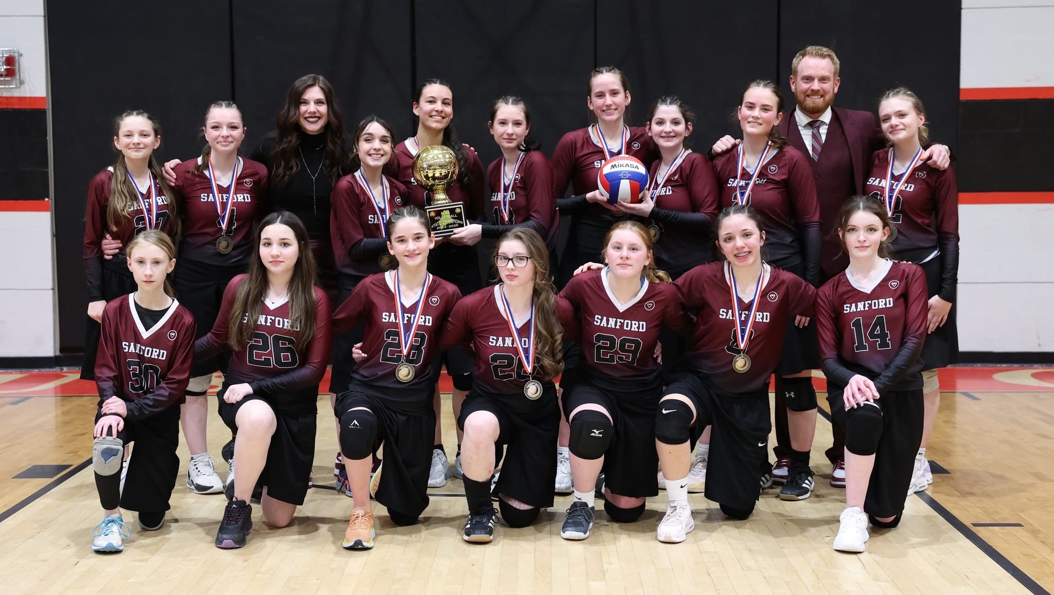 SCA Volleyball Team Trophy Presentation