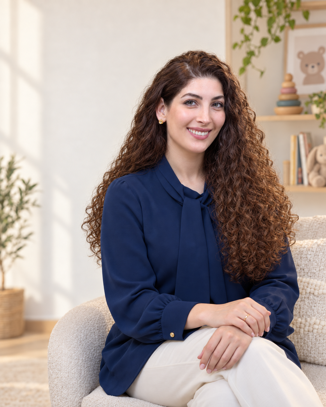 ولاء نواطحة — مستشارة نوم وفطام لجيل الطفولة