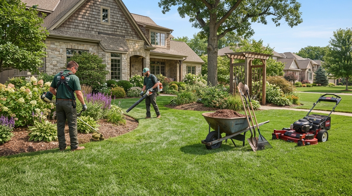 Landscaping & Lawn Care — professional industry imagery