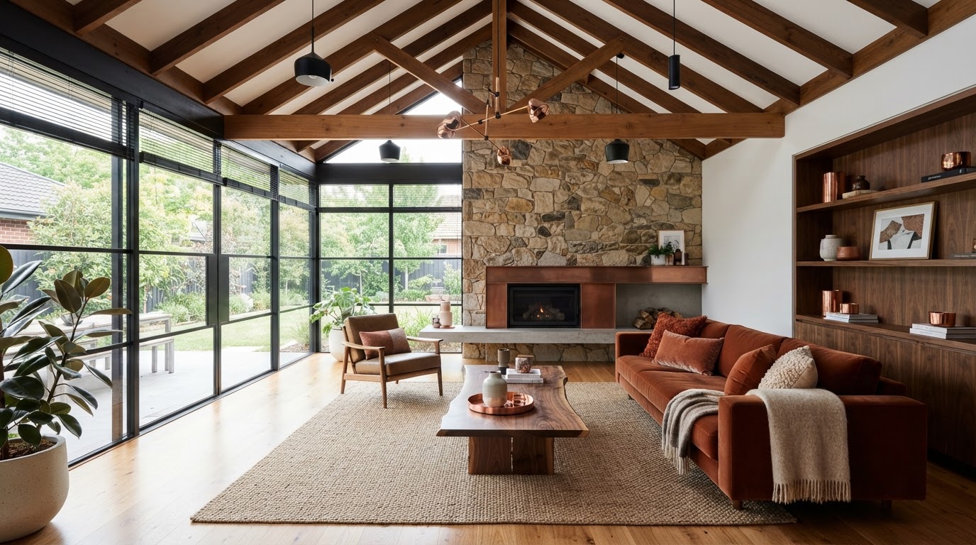 Renovated living room