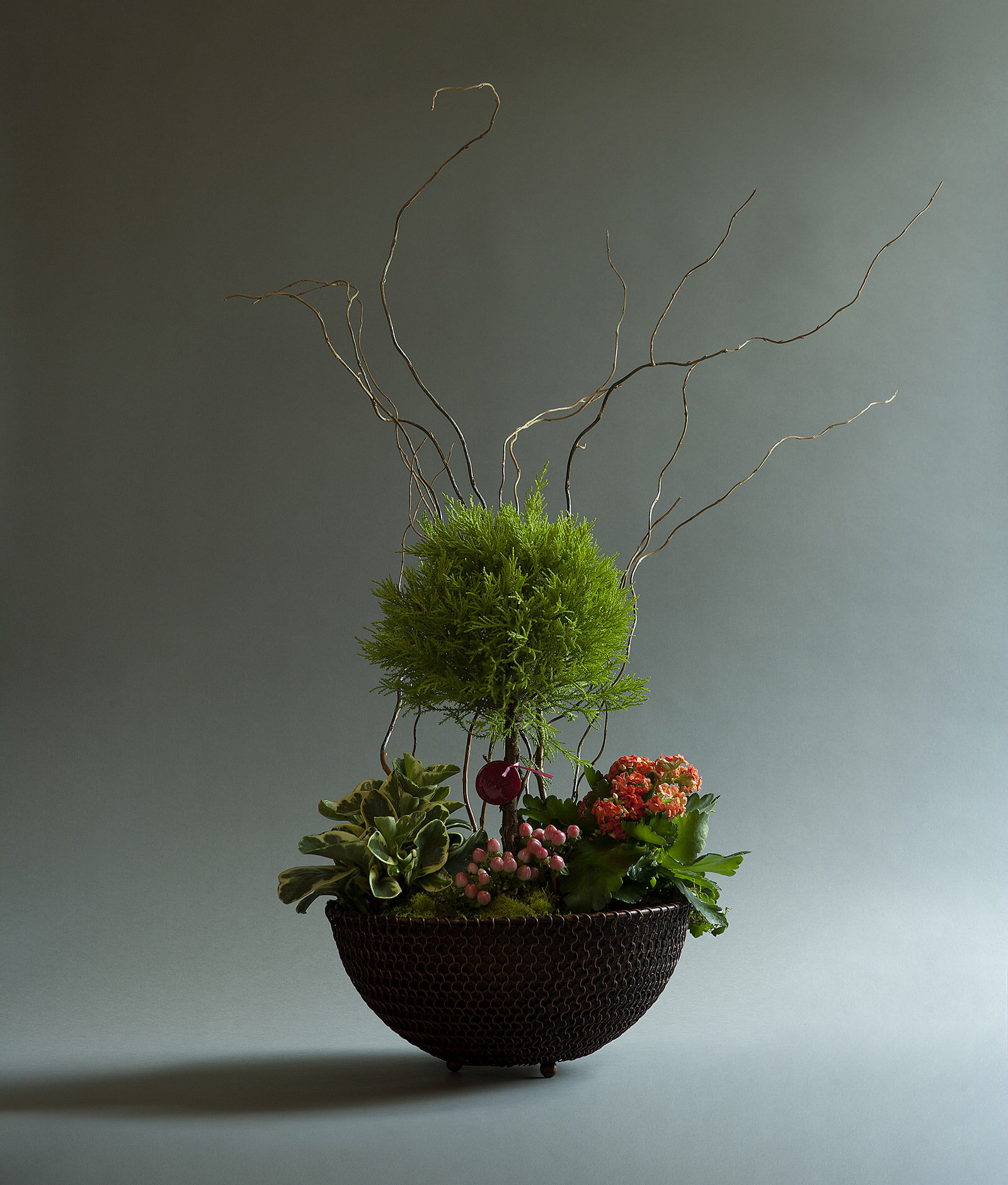 Composition 45 — Customized botanical foliage arrangement by Rikka Floral