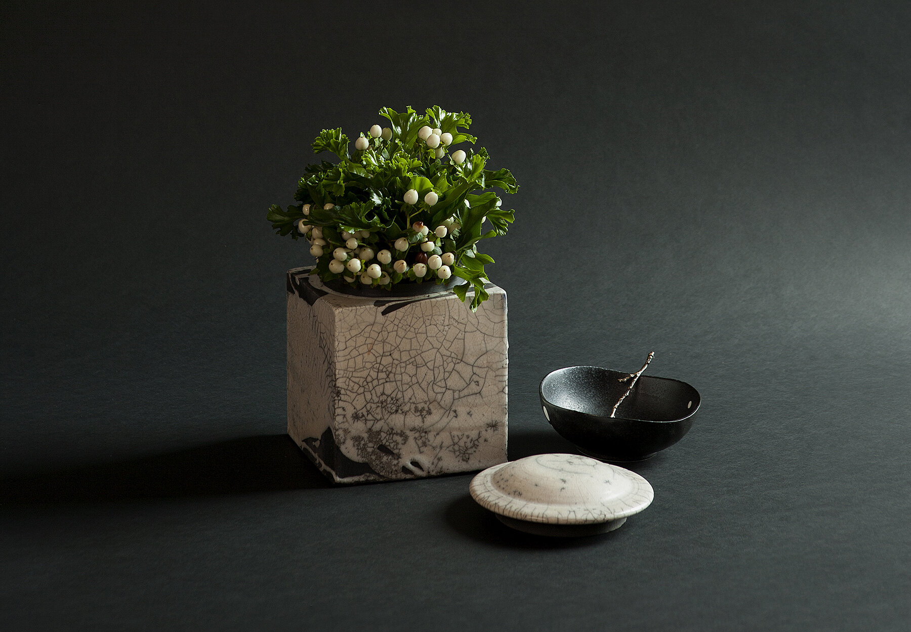 Composition 51 — Customized botanical foliage arrangement by Rikka Floral