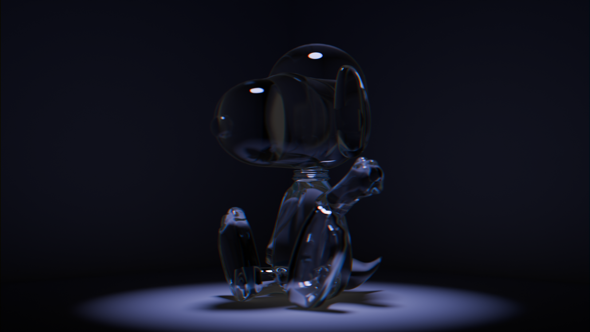 Snoopy 3D Model