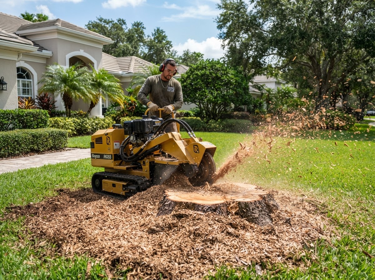 Stump Grinding Tampa FL in Tampa FL