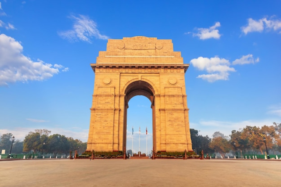 Famous India Gate Landmark - New Delhi