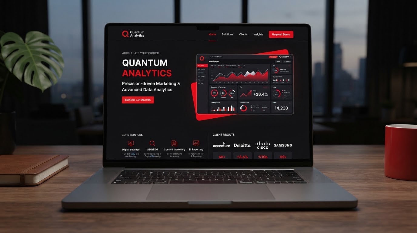 Surge Marketer — Premium Website project showcase by Startup Web Solution