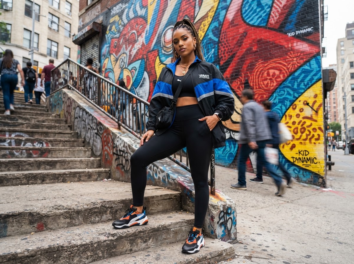 Block Girl Heavyweight Track Jacket