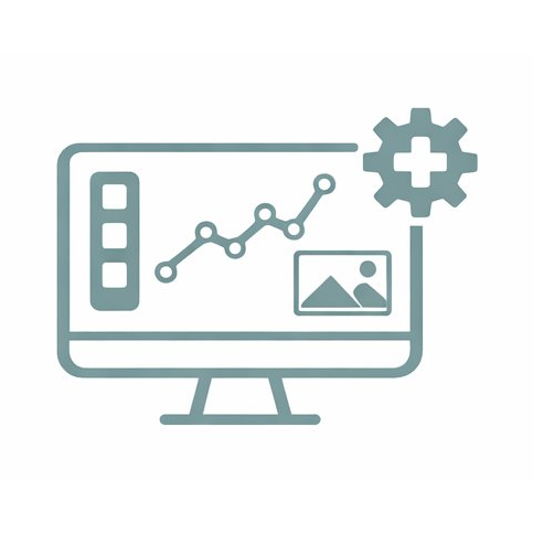 Illustration representing system installation and setup