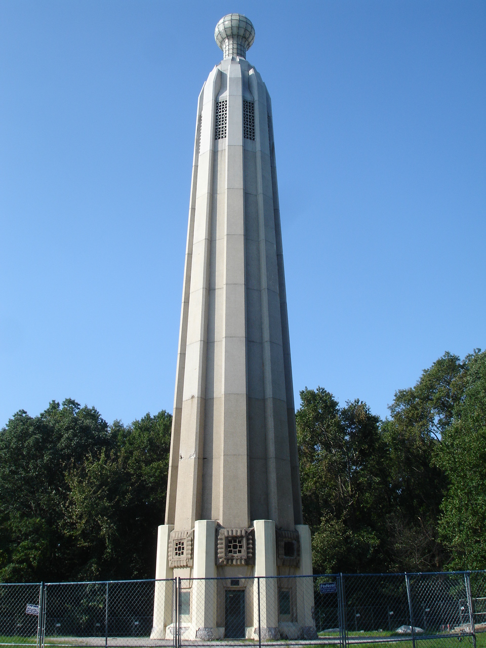 The Thomas Edison Memorial Tower at Menlo Park in Edison, New Jersey