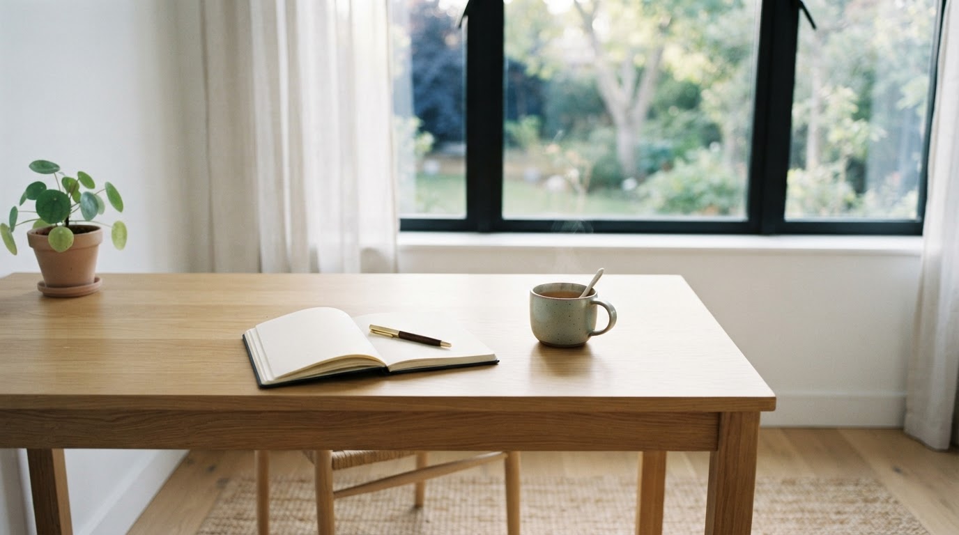 A calm, quiet space for reflection and self-discovery