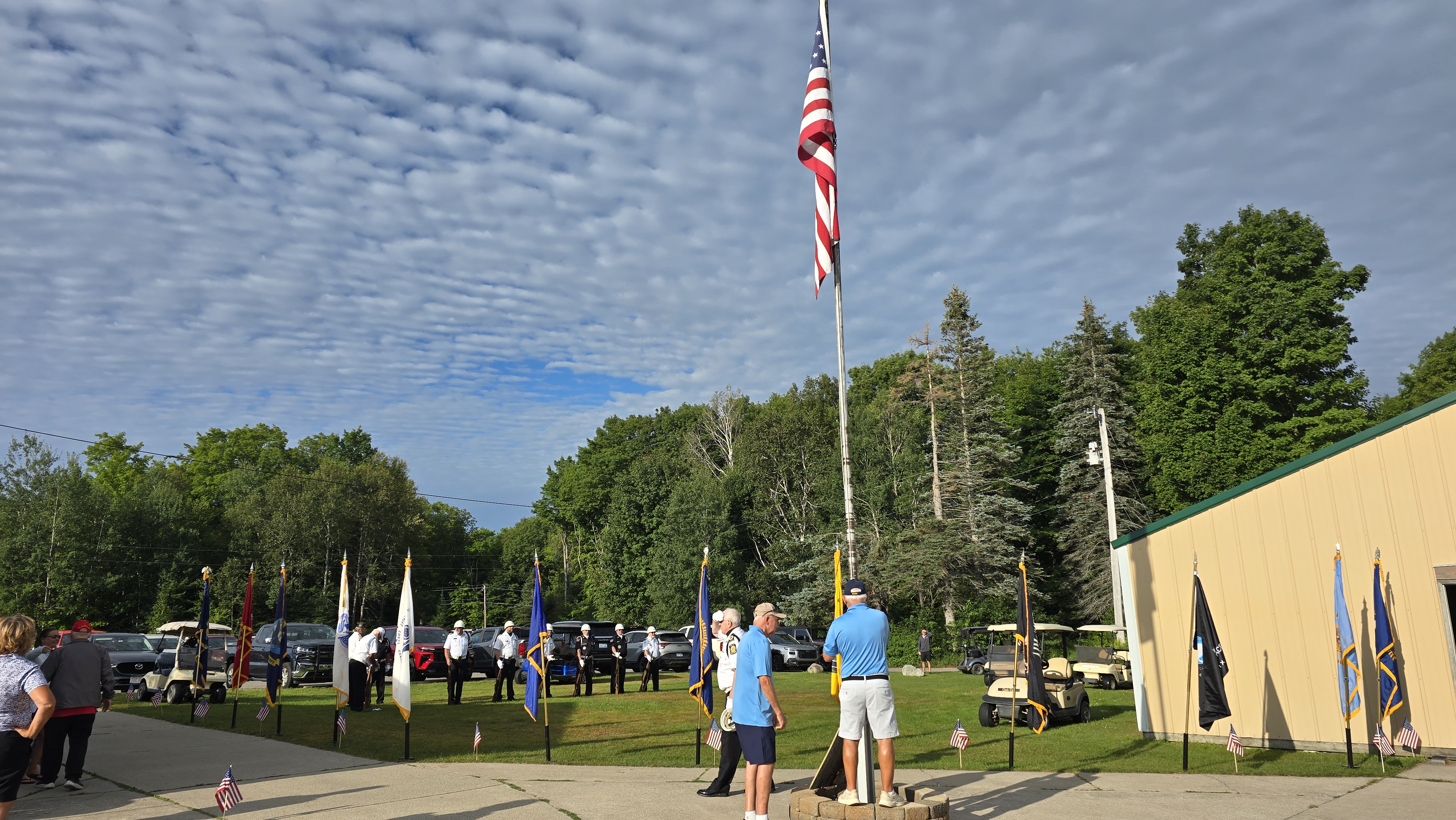 National Anthem & Flag Raising Ceremony