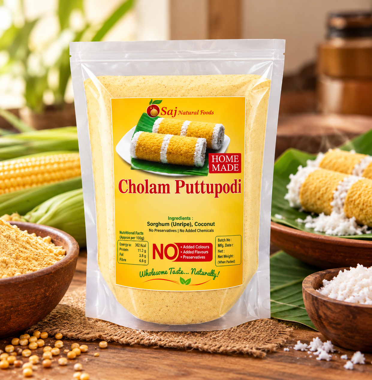 Cholam Puttupodi