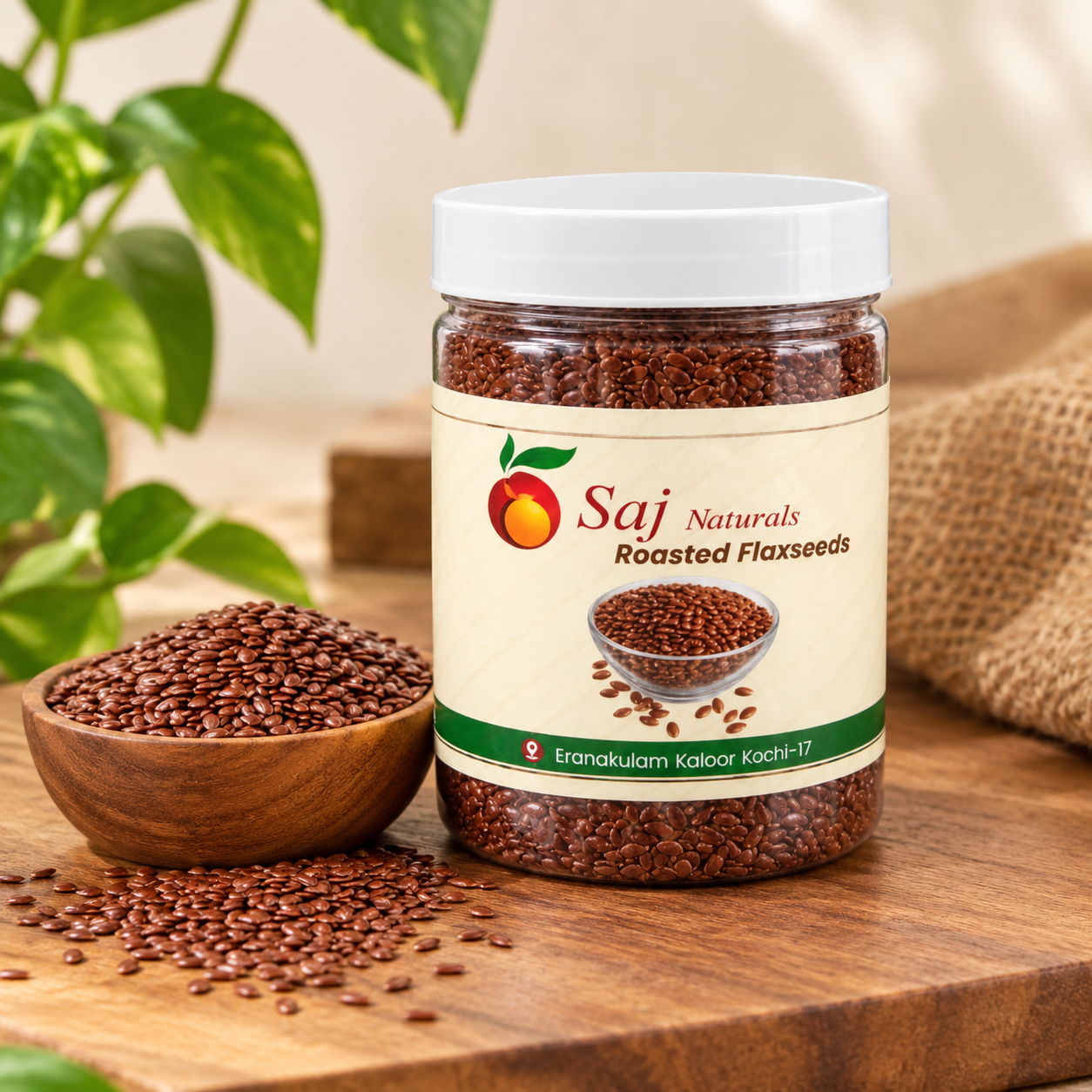 Roasted Flaxseeds