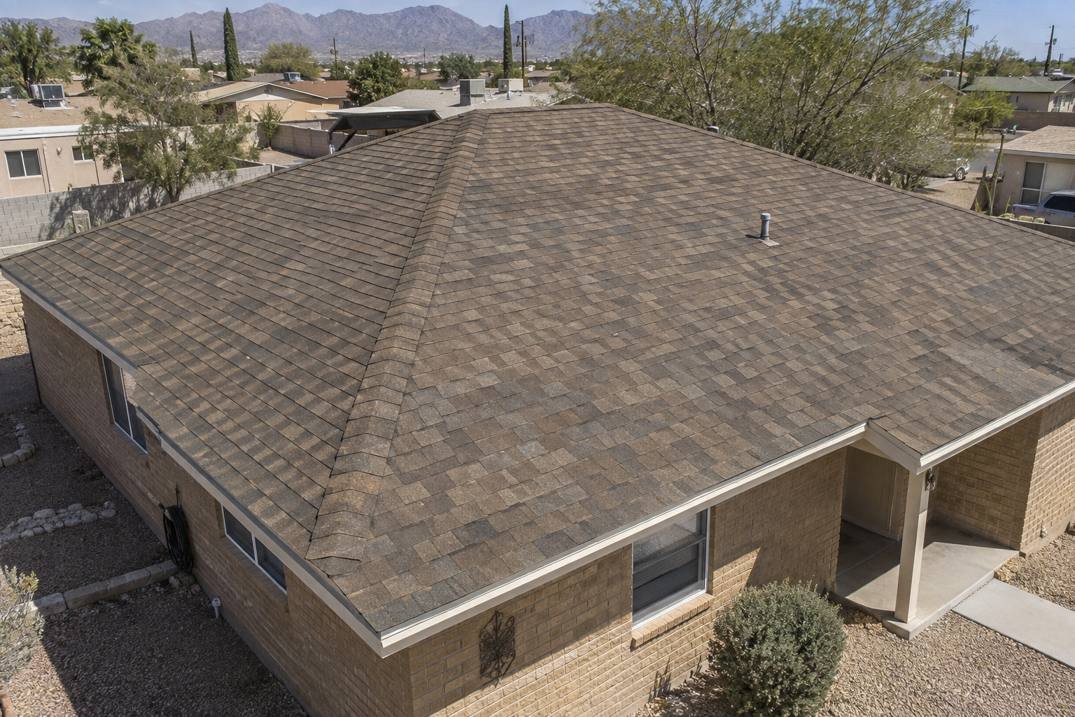 El Paso roof before replacement