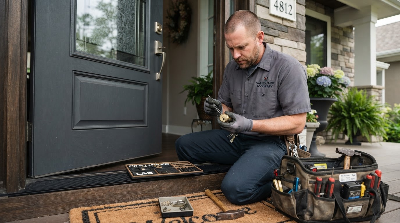 Locksmiths & Security on the job