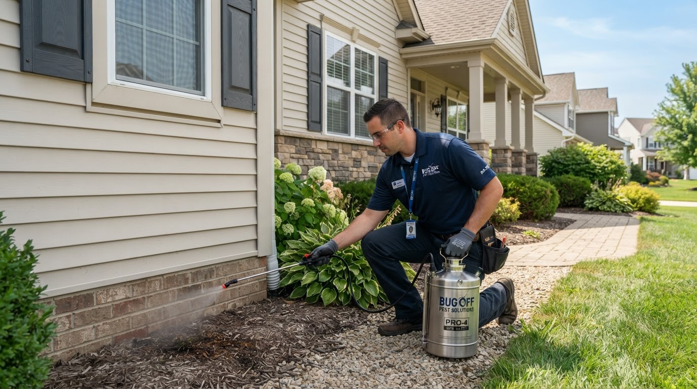 Pest Control & Exterminators on the job