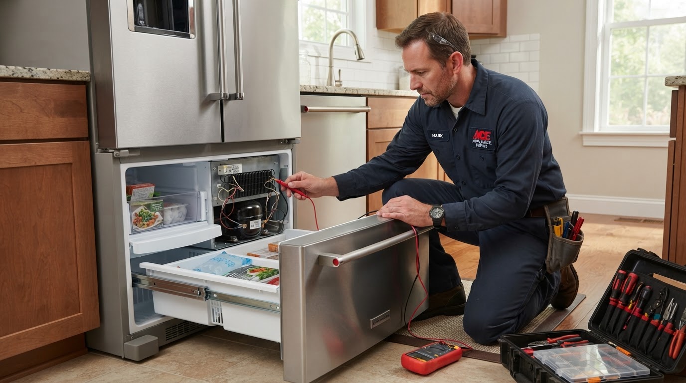 Appliance Repair Technicians on the job
