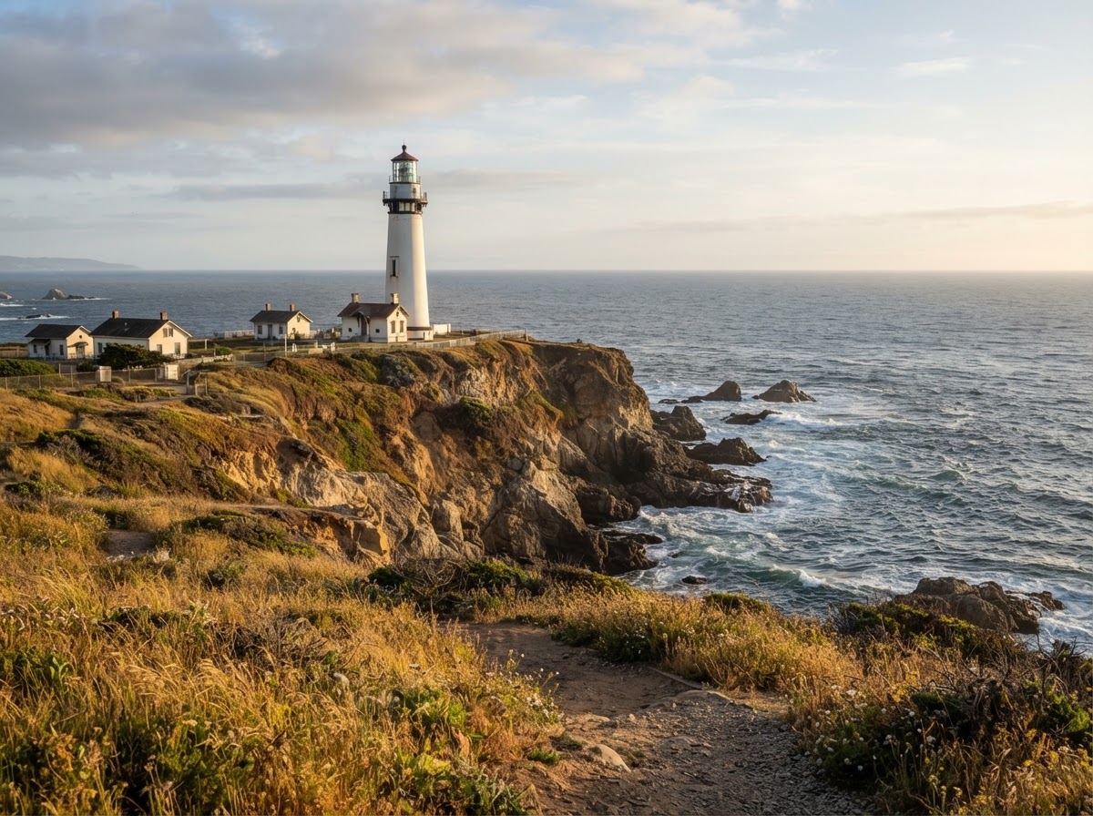 Pigeon Point Light in California