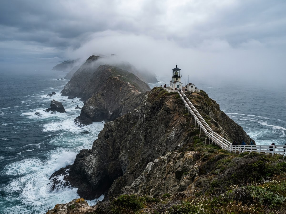 Point Reyes Lighthouse in California