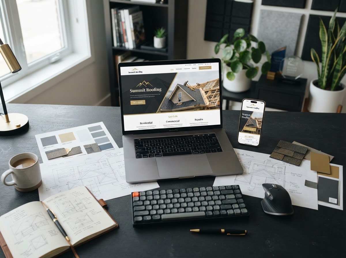 Web Design — Conversion-focused designs built around your trade.